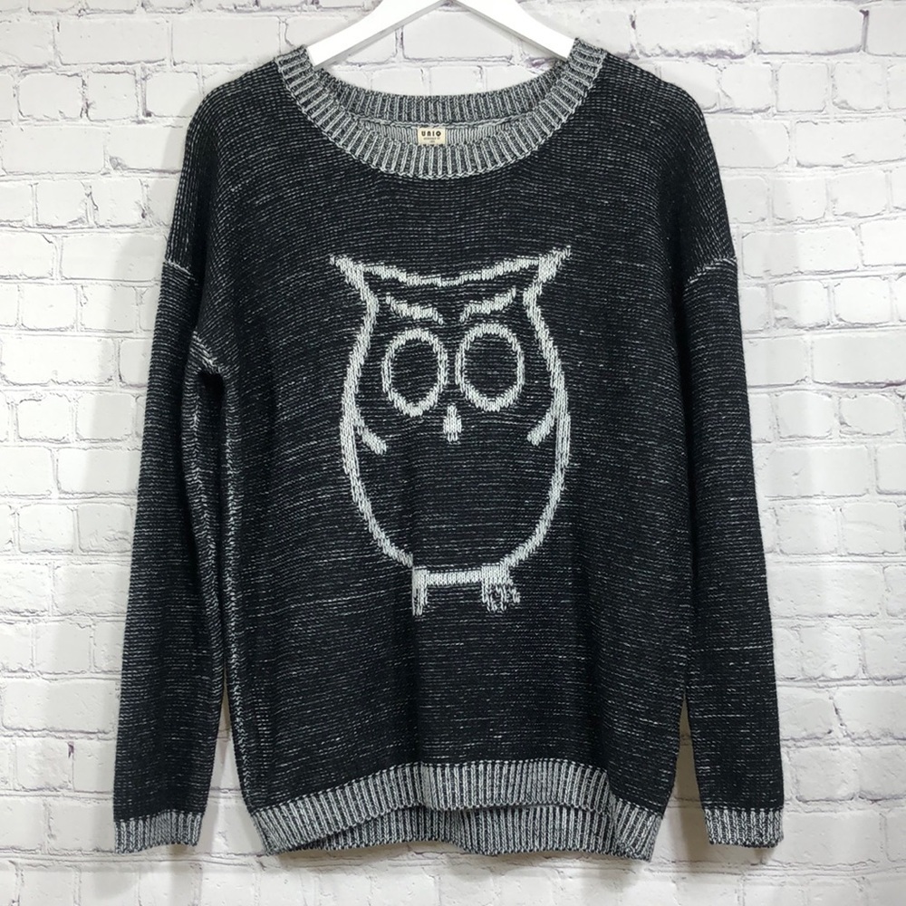 UNIQ sweater dark gray and Ligth gray